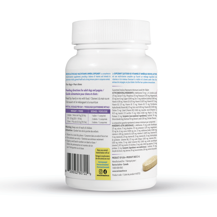 Canine Vitamin Chewable Tablet